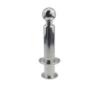UGLYAF Tri Clamp 1.5" to Tri Clamp 1.5" 2" Tank Rotating CIP Spray Ball Tri Compatible Cleaning Ball,SS304 Stainless Steel(1.5inch X 2inch)