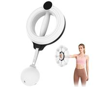 Ugnxery Arm Workout Equipment, Forearm Strengthener, Chest Exerciser for Men and Women, Wrist Trainer, Shoulder Reliever for Home Gym Strength Training (White)