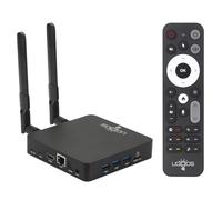 Ugoos AM9 PRO TV Box Android 14.0 Amlogic S905X5-J 4GB RAM 64GB ROM 2.4G/5G Dual WiFi Ethernet 1000M USB 3.0 BT5.3 Support AV1 VP9 H.265 4K HDR Box