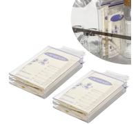Freeze Flat Breast Milk Storage Bag |Breastmilk Freezer Flattener Kit Make Mother's Milk Bags Organizer Even to Save Refrigerator Space | Fit 3 4 5 6oz, 4-Pack