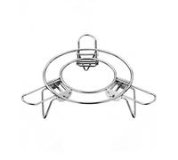 Ugotit Round Steamer Rack for Pots, Adjustable Instant Pot Trivet Expandable Stainless Steel Steamer Basket Insert, for Wok, Pans, Microwave Ovens Baking, Cooling