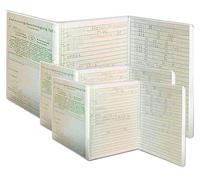 Ugozen Vehicle Registration Certificate Cover | Pack of 3 for Car Registration Licence - Transparent Folder Case Made of PVC and Perfect Fit Cover Vehicle Registration Folder Driving Licence Cover