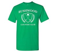 UGP Campus Apparel Bushwood Country Club - Funny Golf Golfing T Shirt - Green - Medium