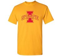 UGP Campus Apparel Iowa State Primary Logo T-Shirt - 3X-Large - Gold