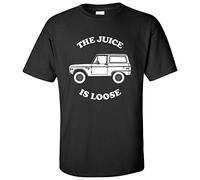 UGP Campus Apparel The Juice is Loose - Parole, Celebrity T Shirt, Black, Medium