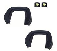 UGpine 2Pcs Eye Cup Viewfinder Rubber Frame Shell Cap Eyepiece for Canon EOSR EOS-R Camera（with 3*Small Nails,2*hot Shoes