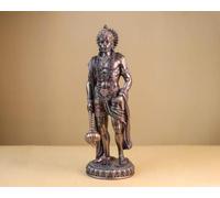 UGRA Standing Hanuman Idol - 27 CM Bonded Bronze Statue of Devotion, Strength, & Celibacy