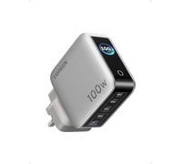 UGREEN 100W USB C Charger, Nexode Pro 5-Port GaN Fast Charger Plug with Smart Display & Touch Control, Compatible with MacBook Pro/Air, iPad Pro, iPhone 17/16/15, Galaxy S24/S23, Steam Deck,etc