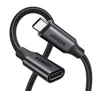 UGREEN 100W USB C Extension Cable 10Gbps 4K 60Hz USB 3.2 Male to Female Fast Charge Extension Lead Compatible with MacBook Pro M3, iPad Pro 2025/Air