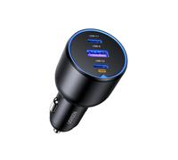 UGREEN 130W 3-Port Fast Car Charger with LED Display