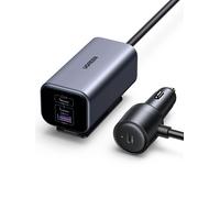 UGREEN 150W USB C Car Charger PD140W Car Charger Adapter Fast Charging 4-Port Cigarette Lighter USB Charger Multi Port Compatible with iPhone 17/16/15/14 Series, Galaxy, iPad, Tablet, Laptop