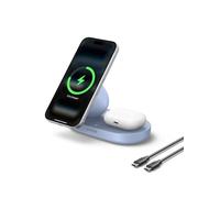 UGREEN 15W Qi2 Wireless Charger for MagSafe, 2-in-1 Magnetic Charger-Blue | Zapix Wireless Charger Stand Magnetic Charging Station Compatible with iPhone 18 Pro/18 Duo/17/16/15/14/13/12, AirPods
