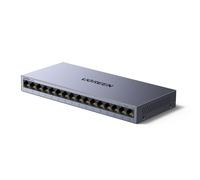 UGREEN 16 Port Gigabit Network Switch, Ethernet Splitter | Metal Case, Desktop & Wall-Mounting, Plug & Play for TV/Laptop/Router/Monitor, High-Speed LAN Switch