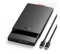 UGREEN 2.5 Inch Hard Drive Enclosure, USB C 3.1 6Gbps External HDD Case, UASP Supported, Compatible with 2.5 Inch SATA SSD HDD up to 10TB Crucial MX500 EVO 870, Driver-free on PC Laptop MacBook PS4