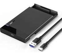 UGREEN 2.5" USB C SSD HDD Enclosure Tool-Free SATA 6Gbps Case for PS4 Xbox PC