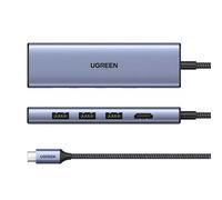 Ugreen 20956A interface hub USB Type-C 5000 Mbit/s Silver