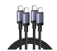 UGREEN 240W USB-C to USB C Cable 2 Pack PD 3.1 USB C Charger Cable, 2M | Type C Charger Lead Compatible with MacBook Pro/Air, HP Laptop, iPad Pro/Air, iPhone Air/17/16, Galaxy S26/S25 Ultra