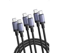 UGREEN 240W USB C to USB-C Charger Cable PD 3.1 Fast Charging, 3M (Pack of 3)