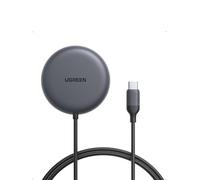 UGREEN 25W Qi2.2 Wireless Charger Pad, MagSafe-Compatible Fast Charger-Grey | Zapix Qi2.2 Fast Wireless charging Pad Station for MagSafe for iPhone 17/16/15/14/13/12, AirPods 4/3/2/Pro 2/3