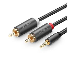 UGREEN 2m/6.56ft 3.5mm Male to 2-RCA Male Stereo Audio Cable