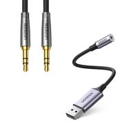 UGREEN 3.5mm Aux Cable and USB to 3.5mm Jack