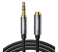 UGREEN 3.5mm Extension Cable 6.6FT Stereo Audio Extender Lead | Auxiliary Jack Headphone Extension Cord Male to Female for Headset Car Aux TV PC MP3 Player Speaker Home Studio (2M)