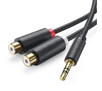 UGREEN 3.5mm to RCA Cable Phone Female to 3.5mm Male Jack Stereo Aux-28CM