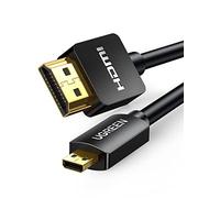 Ugreen 30103 HDMI D (Micro) HDMI A (Standard), Cable, HDMI Type D (Micro), HDMI Type A (Standard), Black, 2 m