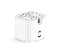 UGREEN USB C Charger Plug 40W Foldable 2-Port 20W Fast Type C PD Wall Adapter Compatible with iPhone 13/13 Mini/13 Pro/13 Pro Max/12/SE 2020/11,