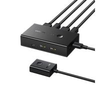 UGREEN 4K@60Hz KVM HDMI Switch for 2 PCs with 4 USB Ports