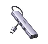 Ugreen 5-in-1 USB 3.0 Hub with Ethernet Adapter - Driver-Free
