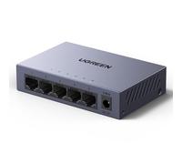 UGREEN 5 Port Managed Gigabit Network Switch Hub | Metal Case, Desktop & Wall-Mounting, Plug & Play for TV/Laptop/Router/Monitor, High-Speed LAN Switch
