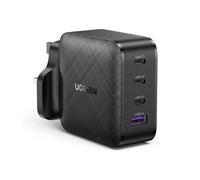 UGREEN 65W GaN Fast Charging Adapter UK 3-Pin Plug 4 USB Ports USB-C And USB-A