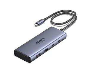 Ugreen 7-in-1 USB-C Hub CM498 Docking Dock Grey