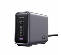 Ugreen 90903B chargeur d'appareils mobiles Universel Noir, Gris Secteur Charge rapide Intérieure