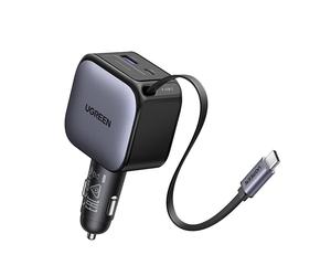 UGREEN 90W Car Charger with 60W Retractable USB-C Cable