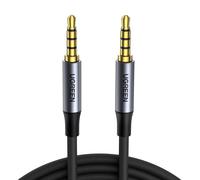 UGREEN Aux Cable 3.3FT 3.5mm to 3.5mm Audio 24K Gold-PlatedMic 4-Pole TRRS Lead