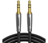 UGREEN Aux Cable 3.3FT Braided Stereo 3.5mm Audio Cable Headphone Mini Jack Male to Male Auxiliary TRS Lead Compatible with iPhone Galaxy iPad iPod Car Speaker MP3 Player Home Stereo TV PC Laptop (1M)