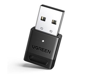 UGREEN Bluetooth 5.4 Adapter, USB Bluetooth Dongle for Multi Wireless Devices, Plug & Play for Windows 11/10/8.1 PC, Long Range, Mini Sized, EDR & BLE, for Desktop, Laptop, PS5/PS4/Xbox Controller