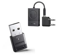 UGREEN Bluetooth 6.0 Adapter Bundle with Bluetooth 5.4 Transmitter