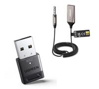 UGREEN Bluetooth 6.0 Adapter Bundle with Bluetooth 6.0 Aux Adapter