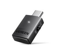 UGREEN Bluetooth 6.0 Adapter PC, LE Audio USB C Bluetooth Dongle for PS5/PS5 Pro/Switch1 2,Unicast/Auracast/aptX/aptX HD/aptX Adaptive, Supports Windows/macOS, PC, Laptop (Audio Only)