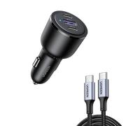 UGREEN Bundle Sale: 69W Car Charger+100W USB-C Cable (3.2ft)