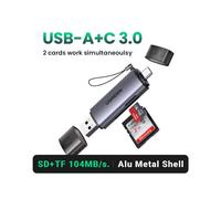 UGREEN Card Reader USB 3.0 to SD Micro SD TF Memory Card Adapter