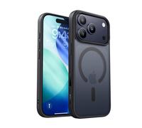UGREEN Case for iPhone 17 Pro, Magnetic Phone Cases Compatible with MagSafe Magflow, Shockproof Protective Cover for iPhone 17 Pro, Camera Button, Military Drop Protection, Durable for Years, Black