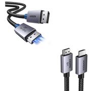 UGREEN Certified 8K HDMI 2.1 Cable and 16K@60Hz Displayport Cable