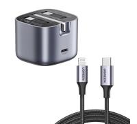 UGREEN Charging Bundle: Nexode 30W GaN Charger + MFi USB-C to Lightning Cable (3.2ft)