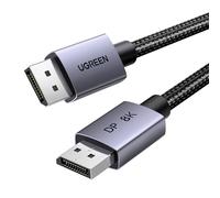 UGREEN DisplayPort Cable 8K@60Hz 9.8FT [VESA Certified] Braided DP 1.4 Display Lead Support 4K@240Hz, 2K@240Hz 32.4Gbps, HDCP 2.3, HDR, FreeSync&G-Sync, 3D Compatible with Gaming Monitor PC HDTVs (3M)