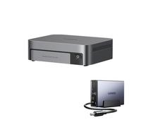 UGREEN DXP480T Plus 4 Bay All-Flash SSD NAS + 120W UPS Bundle, Intel i5 1235u 8GB DDR5 10GbE Wi-Fi 6 128G SSD 4*M.2 NVMe 8K HDMI 2*TBT4 Desktop NAS (Diskless) & 12000mAh Uninterruptible Power Supply
