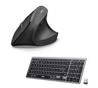 UGREEN Ergonomic Mouse Wireless Rechargeable Keyboard